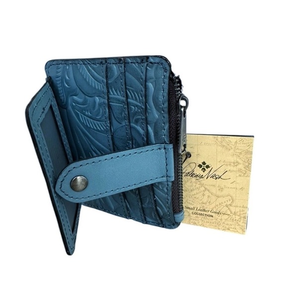 Patricia Nash Safflower Leather Card Holder - Picture 3 of 5